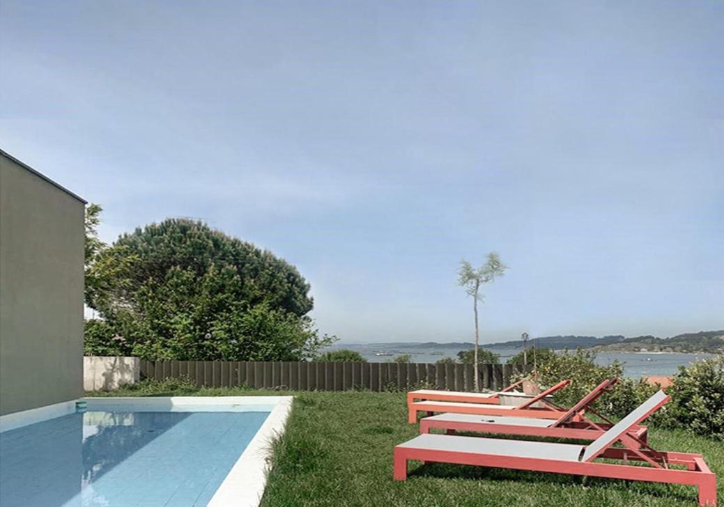 Insua Beach House Pontevedra Exteriör bild
